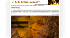 Desktop Screenshot of kingofdrums.net